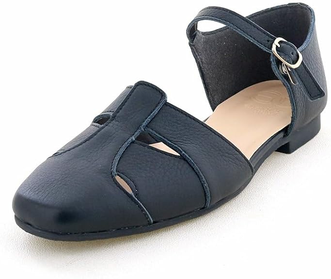 Amazon | [あしながおじさん] オープンストラップシューズ